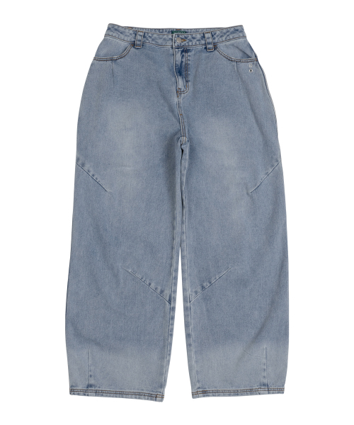 THECOLDESTMOMENT(ザコールデストモーメント)の「TCM starfish denim pants (blue)(デニムパンツ・レディース・その他・S/M/L)」の3枚目の写真