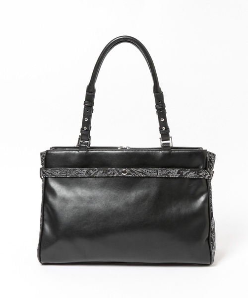 HARE(ハレ)の「ジャガードキリカエベルトバッグ(HARE)(ハンドバッグ・レディース・ブラック・FREE)」の12枚目の写真