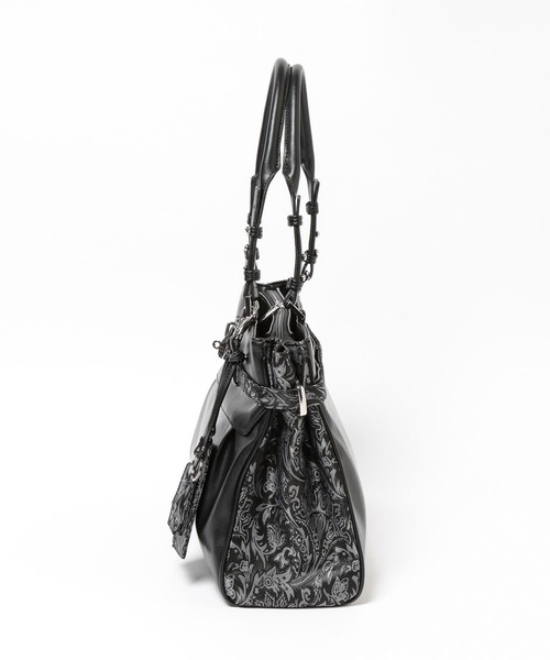 HARE(ハレ)の「ジャガードキリカエベルトバッグ(HARE)(ハンドバッグ・レディース・ブラック・FREE)」の11枚目の写真