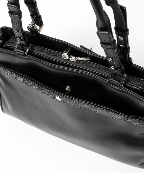 HARE(ハレ)の「ジャガードキリカエベルトバッグ(HARE)(ハンドバッグ・レディース・ブラック・FREE)」の18枚目の写真