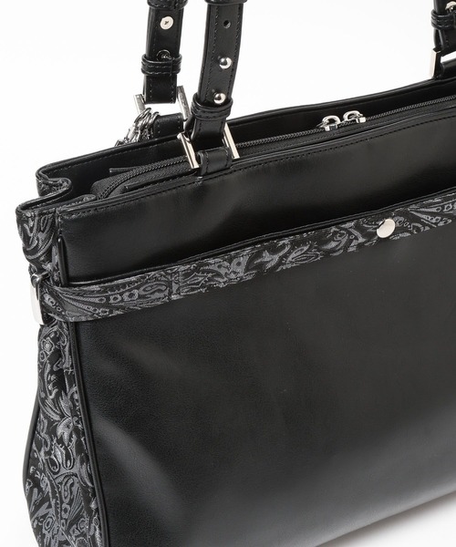 HARE(ハレ)の「ジャガードキリカエベルトバッグ(HARE)(ハンドバッグ・レディース・ブラック・FREE)」の19枚目の写真