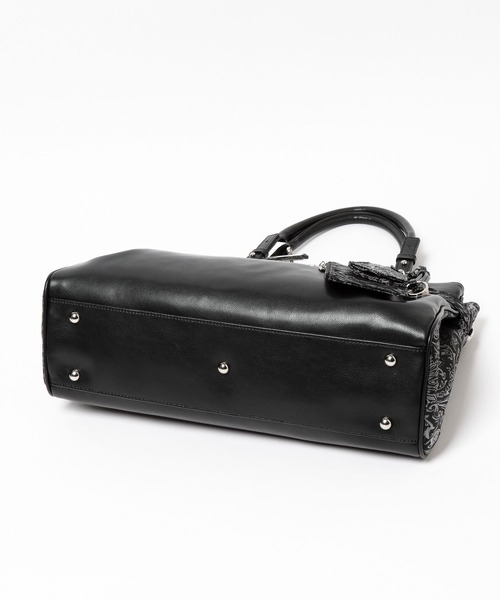 HARE(ハレ)の「ジャガードキリカエベルトバッグ(HARE)(ハンドバッグ・レディース・ブラック・FREE)」の22枚目の写真