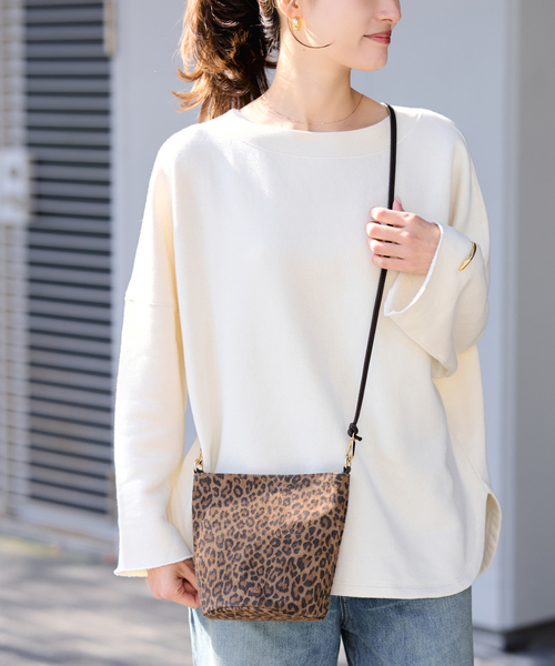 FRAMeWORK（フレームワーク）の「AULENTTI /オウレンティ LEOPARDO 2WAYハンドルトート（トートバッグ・レディース・ブラウン・FREE）」の4枚目の写真