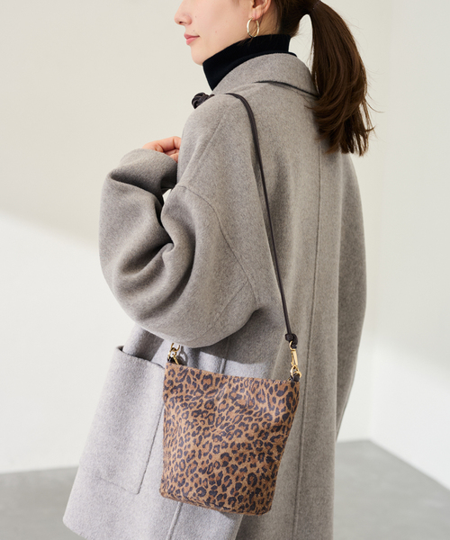 FRAMeWORK（フレームワーク）の「AULENTTI /オウレンティ LEOPARDO 2WAYハンドルトート（トートバッグ・レディース・ブラウン・FREE）」の10枚目の写真