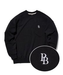 PBロゴスウェットシャツ-ブラック