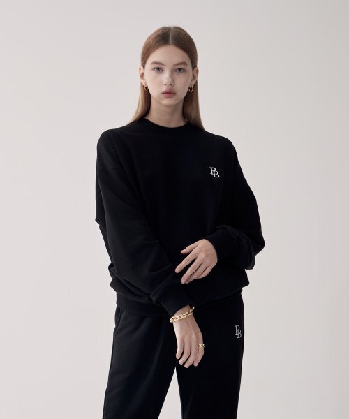 PAPERBOY(ペーパーボーイ)の「PBロゴスウェットシャツ-ブラック(スウェット・レディース・その他・S/M/L/XL)」の3枚目の写真