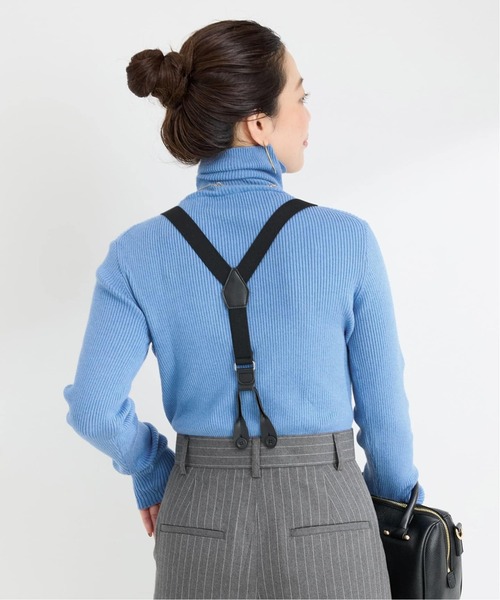 B.C STOCK（ベーセーストック）の「《追加3》ウォッシャブル / タートルリブニット2（ニット/セーター・レディース・レッド/イエロー/ブルー・FREE）」の10枚目の写真