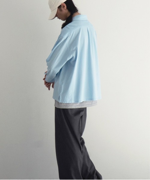 KAIKO（カイコー）の「KAIKO Tomorrow shirt（シャツ/ブラウス・メンズ・サックスブルー/オフホワイト・2/1）」の6枚目の写真