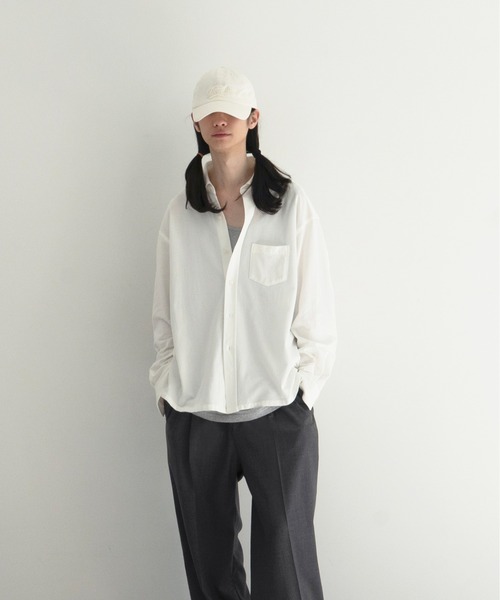 KAIKO(カイコー)の「KAIKO Tomorrow shirt(シャツ/ブラウス・メンズ・サックスブルー/オフホワイト・2/1)」の15枚目の写真