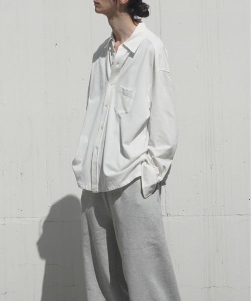 KAIKO(カイコー)の「KAIKO Tomorrow shirt(シャツ/ブラウス・メンズ・サックスブルー/オフホワイト・2/1)」の9枚目の写真