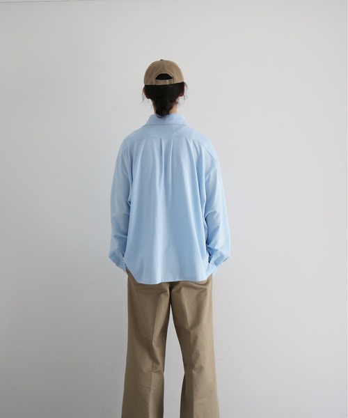 KAIKO(カイコー)の「KAIKO Tomorrow shirt(シャツ/ブラウス・メンズ・サックスブルー/オフホワイト・2/1)」の13枚目の写真