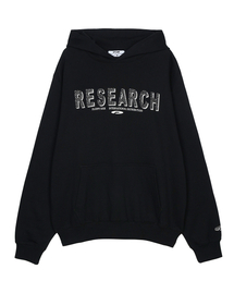 Metal Hot Fix Logo Hoodie Black