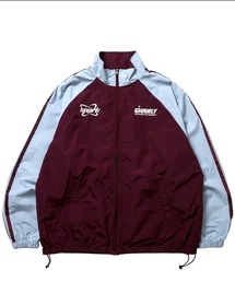 NOIZY（ノイジー）の「袖ライン ワンポイント 刺繍 ナイロンジャケット（ナイロンジャケット）」