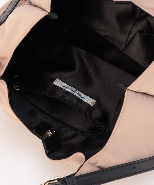 MICO COULIER（ミコクリエ）の「バックルハンドルトートバッグ（ショルダーバッグ・レディース・グレイッシュベージュ/ブラック・FREE）」の15枚目の写真