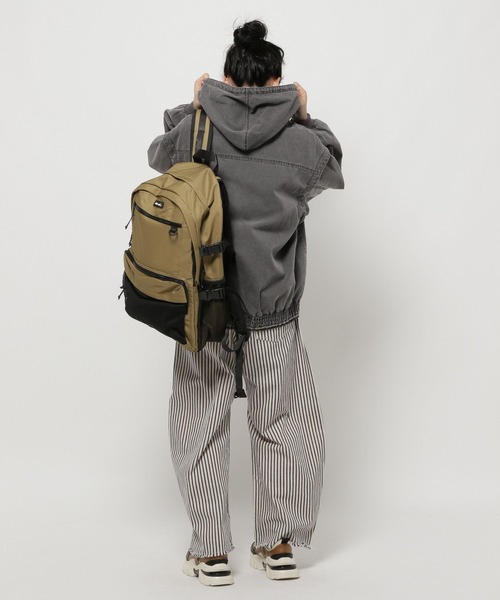 niko and...（ニコアンド）の「ヴィンテージマルチWAYフードブルゾン（ブルゾン・レディース・ピンク/ライトブルー/ブラック・FREE）」の5枚目の写真