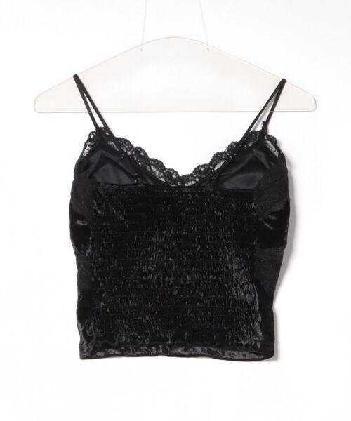 WEGO（ウィゴー）の「カップインベロアキャミソール（キャミソール・レディース・ブラック/ベージュ・FREE）」の13枚目の写真
