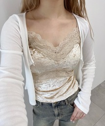 WEGO | カップインベロアキャミソール(キャミソール)