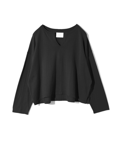 MIDIUMISOLID(ミディウミソリッド)の「MIDIUMISOLID for Ladies スキッパーワイドプルオーバー(ニット/セーター・レディース・ベージュ/レッド/ブラック・FREE)」の21枚目の写真