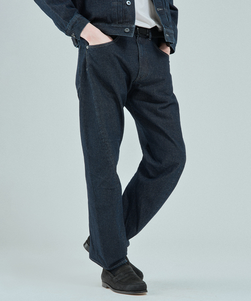 EDIFICE（エディフィス）の「COLOR DENIM CURVED 5PK パンツ（デニムパンツ・メンズ・ブラウン/ネイビー/チャコールグレー・LARGE/MEDIUM/SMALL）」の3枚目の写真