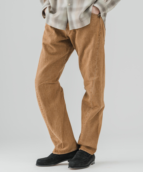 EDIFICE（エディフィス）の「COLOR DENIM CURVED 5PK パンツ（デニムパンツ・メンズ・ブラウン/ネイビー/チャコールグレー・LARGE/MEDIUM/SMALL）」の11枚目の写真