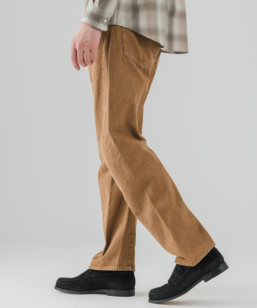 EDIFICE（エディフィス）の「COLOR DENIM CURVED 5PK パンツ（デニムパンツ・メンズ・ブラウン/ネイビー/チャコールグレー・LARGE/MEDIUM/SMALL）」の10枚目の写真