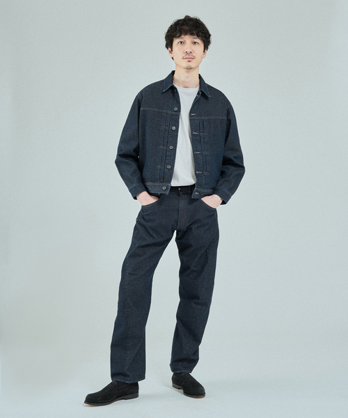 EDIFICE（エディフィス）の「COLOR DENIM CURVED 5PK パンツ（デニムパンツ・メンズ・ブラウン/ネイビー/チャコールグレー・LARGE/MEDIUM/SMALL）」の5枚目の写真