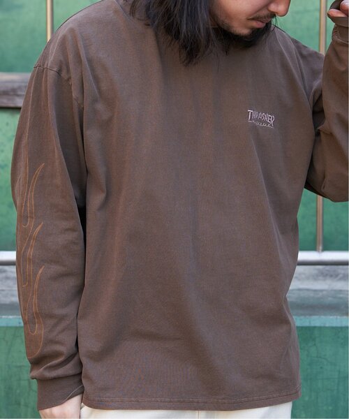 THRASHER(スラッシャー)の「THRASHER スラッシャー ピグメントロンT(Tシャツ/カットソー・メンズ・グレー/チャコール/ブラウン/ピンク・M/LL/L)」の16枚目の写真