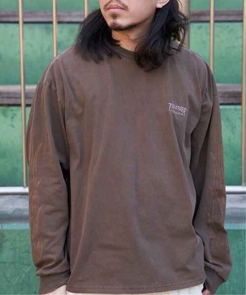 THRASHER(スラッシャー)の「THRASHER スラッシャー ピグメントロンT(Tシャツ/カットソー・メンズ・グレー/チャコール/ブラウン/ピンク・M/LL/L)」の17枚目の写真