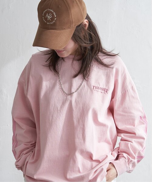 THRASHER(スラッシャー)の「THRASHER スラッシャー ピグメントロンT(Tシャツ/カットソー・メンズ・グレー/チャコール/ブラウン/ピンク・M/LL/L)」の21枚目の写真