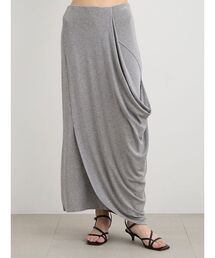 MIESROHE（ミースロエ）の「ニュアンスドレープカットスカート（スカート）」