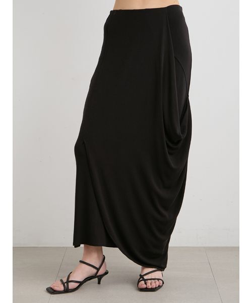 MIESROHE（ミースロエ）の「ニュアンスドレープカットスカート（スカート・レディース・ブラック/グレー/ホワイト・0/1）」の21枚目の写真