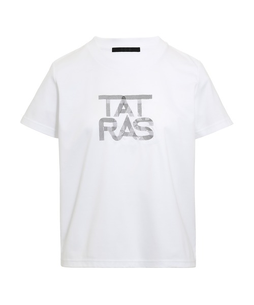 TATRAS(タトラス)の「TATRAS(タトラス) CORNELIA コルネーリア(Tシャツ/カットソー・レディース・チャコールグレー/サックスブルー/ブラック/ホワイト/イエロー/ネイビー・2/1/3)」の1枚目の写真