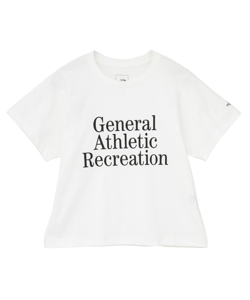 martinique（マルティニーク）の「【THE NORTH FACE/ザ・ノース・フェイス】GAR Typographic White S/S Tee（Tシャツ/カットソー・レディース・グリーン/ブラック・FREE）」の2枚目の写真