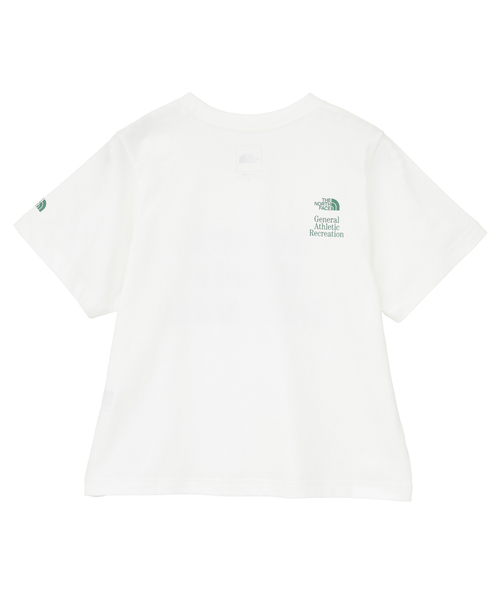 martinique（マルティニーク）の「【THE NORTH FACE/ザ・ノース・フェイス】GAR Typographic White S/S Tee（Tシャツ/カットソー・レディース・グリーン/ブラック・FREE）」の3枚目の写真