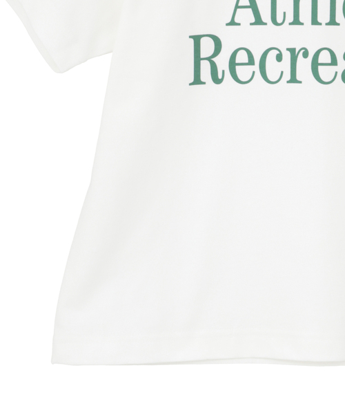 martinique（マルティニーク）の「【THE NORTH FACE/ザ・ノース・フェイス】GAR Typographic White S/S Tee（Tシャツ/カットソー・レディース・グリーン/ブラック・FREE）」の6枚目の写真