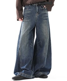 NEW GENTLEMAN（ニュージェントルマン）の「ブラッドデニム ワイドバギー バルーンパンツ（デニムパンツ）」