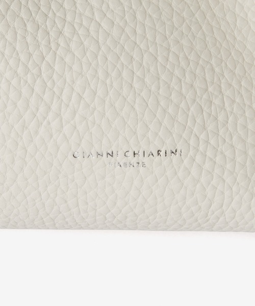 GIANNI CHIARINI（ジャンニ キアリーニ）の「GIANNI CHIARINI / DUA M レザー 2WAY トートバッグ（ポーチ付き）（ハンドバッグ・レディース・ゴールド/ブラック/ベージュ系1/ライトピンク・FREE）」の12枚目の写真