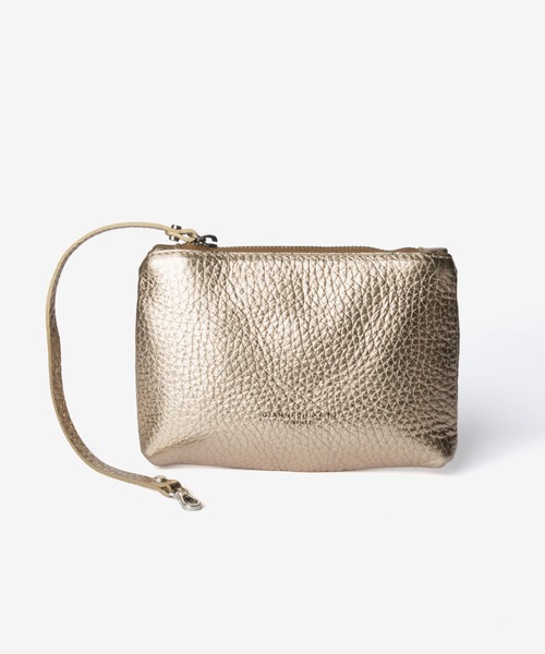 GIANNI CHIARINI（ジャンニ キアリーニ）の「GIANNI CHIARINI / DUA M レザー 2WAY トートバッグ（ポーチ付き）（ハンドバッグ・レディース・ゴールド/ブラック/ベージュ系1/ライトピンク・FREE）」の19枚目の写真