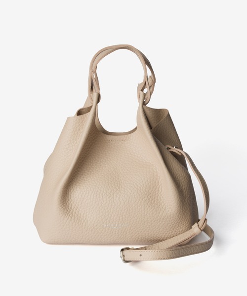 GIANNI CHIARINI（ジャンニ キアリーニ）の「GIANNI CHIARINI / DUA M レザー 2WAY トートバッグ（ポーチ付き）（ハンドバッグ・レディース・ゴールド/ブラック/ベージュ系1/ライトピンク・FREE）」の20枚目の写真