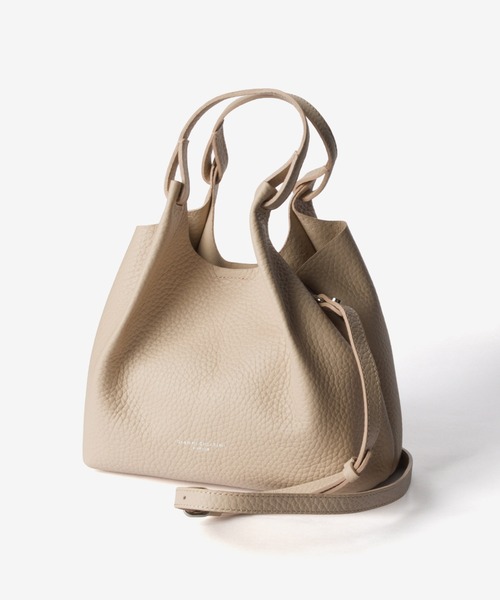 GIANNI CHIARINI（ジャンニ キアリーニ）の「GIANNI CHIARINI / DUA M レザー 2WAY トートバッグ（ポーチ付き）（ハンドバッグ・レディース・ゴールド/ブラック/ベージュ系1/ライトピンク・FREE）」の21枚目の写真