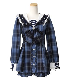 DearMyLoveWhip（ディアマイラブホイップ）の「キラキラハートビジューリボンセーラーセットアップ（セットアップ）」