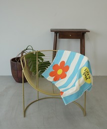 c.u.l（シーユーエル）の「カラフル ストライプ 大判  ビーチタオル バスタオル ビーチグッズ 75×150 cula1423（タオル）」