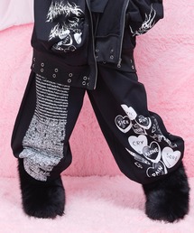 AVENCHUMU（アバンチュウム）の「Full of illustration sweat pants（スウェットパンツ）」