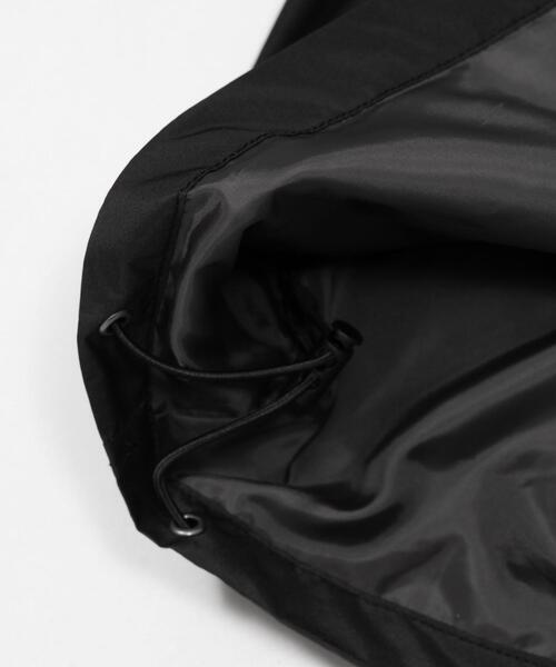 WEGO（ウィゴー）の「WEGO/【5級撥水機能】【26年春夏新作】フードシェルブルゾン（マウンテンパーカー・メンズ・ダークグレー/ブラック・MEDIUM/LARGE）」の4枚目の写真