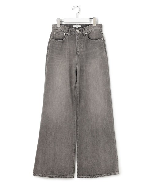 23区（ニジュウサンク）の「ワイドシルエット デニム パンツ（デニムパンツ・レディース・ライトグレー系/スカイブルー系・40/38/36）」の11枚目の写真