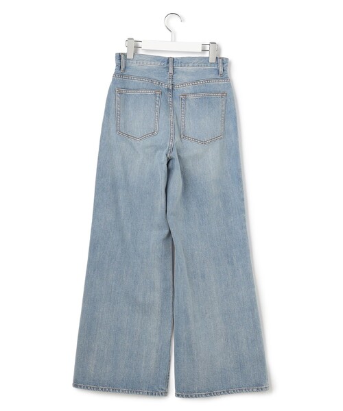 23区（ニジュウサンク）の「ワイドシルエット デニム パンツ（デニムパンツ・レディース・ライトグレー系/スカイブルー系・40/38/36）」の13枚目の写真