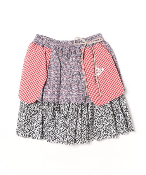 Vivienne Westwood（ヴィヴィアンウエストウッド）の「リバティブロッキングフリルミニスカート（スカート・レディース・レッド系その他/イエロー系その他2・FREE）」の2枚目の写真