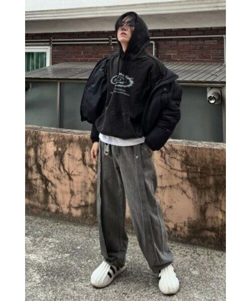 IDWS(アイドンワナセル)の「Swift Symbol Dying Hoodie Black(パーカー・レディース・その他・0/1/2)」の11枚目の写真