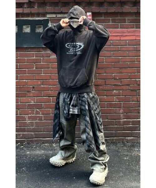 IDWS(アイドンワナセル)の「Swift Symbol Dying Hoodie Black(パーカー・レディース・その他・0/1/2)」の12枚目の写真