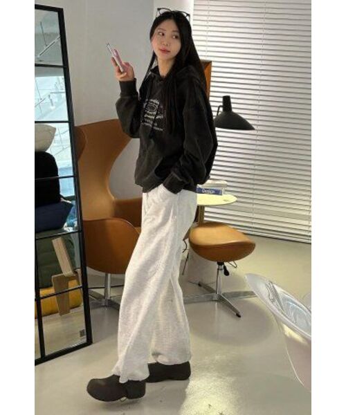 IDWS(アイドンワナセル)の「Swift Symbol Dying Hoodie Black(パーカー・レディース・その他・0/1/2)」の6枚目の写真